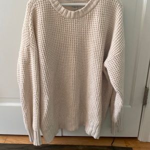 Waffle knit sweater from American Eagle